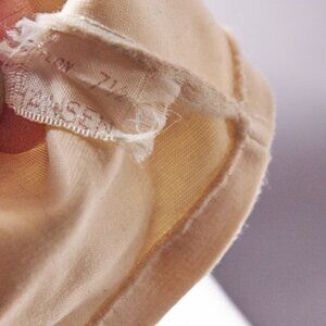 1950s Long Cream Hanson Gloves Button Wrist